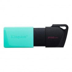 Memorie USB 3.2 Kingston Data Traveler Exodia, 256Gb, cu capac si inel breloc, verde
