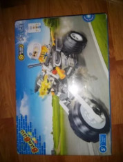 Jucarie Tip Lego motocicleta de politie foto