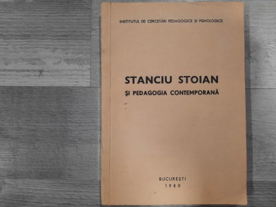 Stanciu Stoian si pedagogia contemporana foto