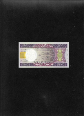 Mauritania 100 ouguiya 2004 unc seria5199171 foto