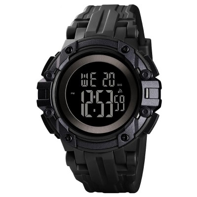 Ceas copii Skmei Digital Negru Cronometru Alarma Sport Casual foto