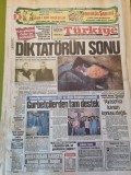 Ziarul turcia - 27 decembrie 1989 - moartea sotilor ceausescu - in limba turca