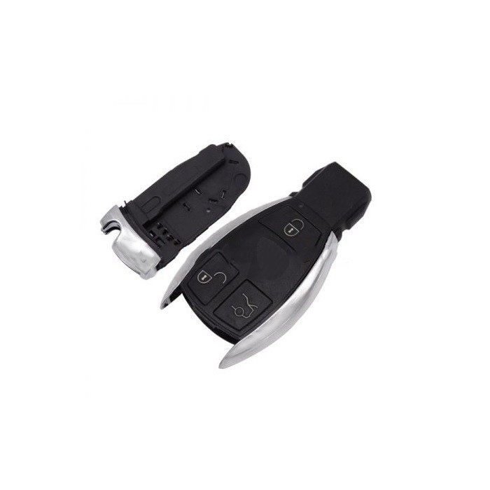 Carcasa Smart cheie auto cu 3 butoane MB-119, compatibil Mercedes AllCars Carcasa Smart cheie auto cu 3 butoane MB-119, compatibil Mercedes AllCars