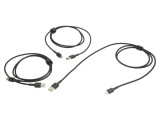 Cablu USB 2.0 USB-A la USB-C Negru 480Mbps