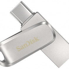 Stick USB SanDisk Ultra Dual Drive Luxe SDDDC4-032G-G46, 32GB, USB 3.1/USB Type-C (Argintiu)