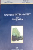 UNIVERSITATEA DE VEST DIN TIMISOARA Ioan Munteanu, Rodica Munteanu