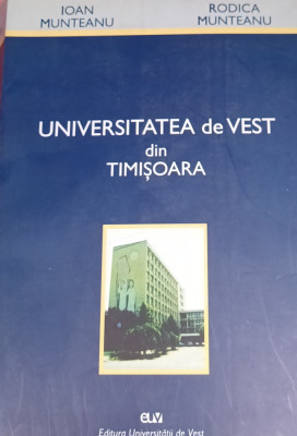 UNIVERSITATEA DE VEST DIN TIMISOARA Ioan Munteanu, Rodica Munteanu foto