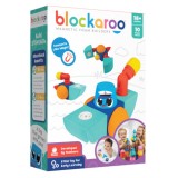 Set cuburi din spuma cu magnet Blockaroo, Barca 10 piese