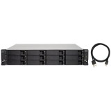 Extensie NAS. R1200C 12-Bay, 2.5/3.5 SATA 6Gbps HDD (neincluse), LAN 1xUSB 3.1 Gen2 Type-C device, 2U