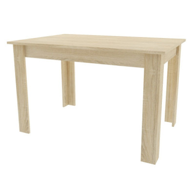 Masa pentru sufragerie/living, Artool, lemn, stejar sonoma, 120x80x75 cm foto