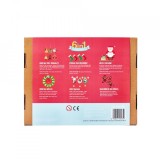 Kit Creatie Craciun Fericit 6-in-1 Jack In The Box, Joc Educativ DIY: Ornamente, Calendar Advent, Coroana, Ghirlanda Foto, Turta Dulce, 5-10 Ani