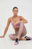 Cumpara ieftin Adidas Performance jambiere de yoga Studio culoarea roz, modelator