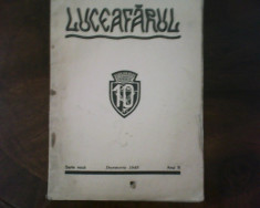 Revista Luceafarul decemvrie 1943 foto