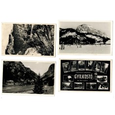 Muntii Gurghiu anii 1940 - Lot 4 carti postale ilustrate