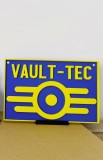 Fallout Vault Tec Logo Placheta Plaque