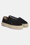 Answear Lab espadrile culoarea negru, cu platforma