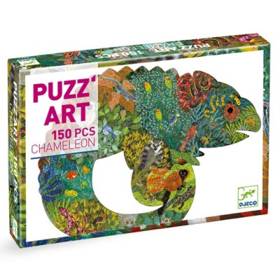 Puzzle Puzz&amp;#039;Art Cameleon, Djeco foto