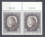 Austria &Ouml;sterreich 1985 Europa CEPT x 2 MNH AC.327