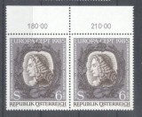 Austria &Ouml;sterreich 1985 Europa CEPT x 2 MNH AC.327, Nestampilat