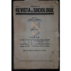 REVISTA DE SOCIOLOGIE an 1 nr 2