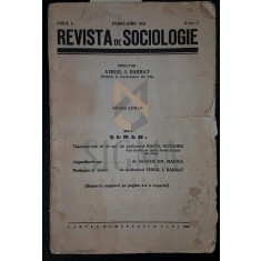 REVISTA DE SOCIOLOGIE an 1 nr 2