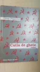 Cutia de ghete roman- Titus Popovici