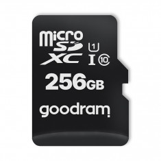 Card Microsd Goodram All In One 256gb Uhs-i ,clasa 10 ,adaptor Sd ,cititor Microsd Otg foto