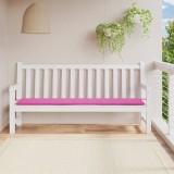Gossi perna pentru banca de gradina, roz, 200x50x3 cm, textil