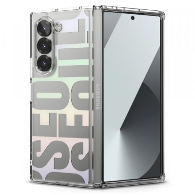 Husa pentru Samsung Galaxy Z Fold6 F956, Ringke, Fusion Design, Transparenta foto
