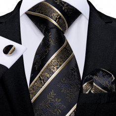 Set cravata + batista + butoni - matase - model 621