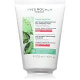 Yves Rocher Pure Menthe gel de curățare bl&acirc;nd cu efect exfoliant 125 ml