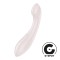 Vibrator Punctul G G-Force, Bej, 19 cm