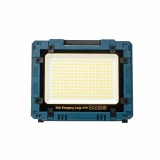 Proiector LED 400W cu incarcare solara si USB, panou incorporabil si detasabil