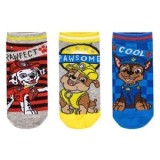 Sosete scurte Paw Patrol pentru băieți - set de 3 perechi, CMCLASS