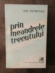 PRIN MEANDRELE TRECUTULUI-ION PETROVICI foto