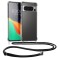 Husa Kwmobile pentru Google Pixel 8 Pro, Transparent/Negru, Silicon, 61864.01