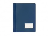 Dosar plastic sina cu eticheta Duralux Durable, Bleumarin