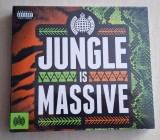 Ministry Of Sound - Jungle Is Massive compilatie 3CD (Adam F, Moby, Roni Size, Luniz)