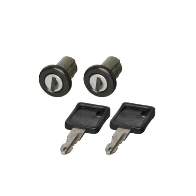 Set yale inchidere Renault 9/11 (B/C37), 01.1981-12.1989, Master (T/P), 08.1980-07.1998, Renault Trafic 03.1980-03.2001, cu 2 butuci blocare usa, sta foto