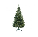 Brad artificial de Craciun, verde natural, de 180 cm si suport inclus, 14507, Gimihome