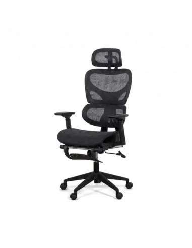 Scaun ergonomic multifunctional SYYT 9508, mesh, suport lombar, tetiera, spatar si brate reglabile, suport picioare, 120 kg