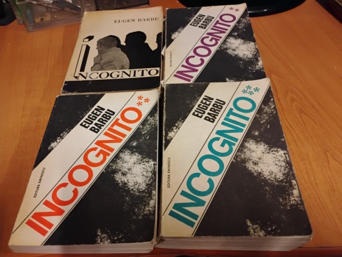 Incognito. Eugen Barbu