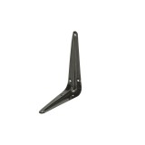 Consola standard, din tabla, neagra, 100 x 125 x 32 mm