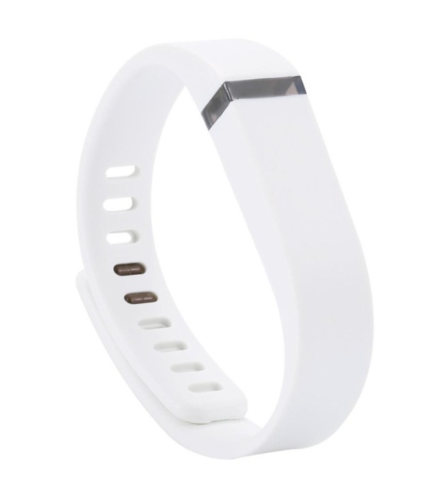 Bratara TPU pentru Fitbit Flex-Mărime L-Culoare Alb