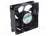 Ventilator 80x80x25mm, 24V DC, volum aer 56.06m3/h, SUNON - MF80252V3-1000U-A99