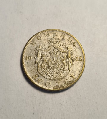 500 lei 1945 Argintat Vechi sa para 500 lei 1944 foto