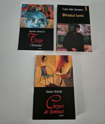 Set carti proza romaneasca Stelian Tanase / Nichita Danilov / Tudor C Zarojanu foto