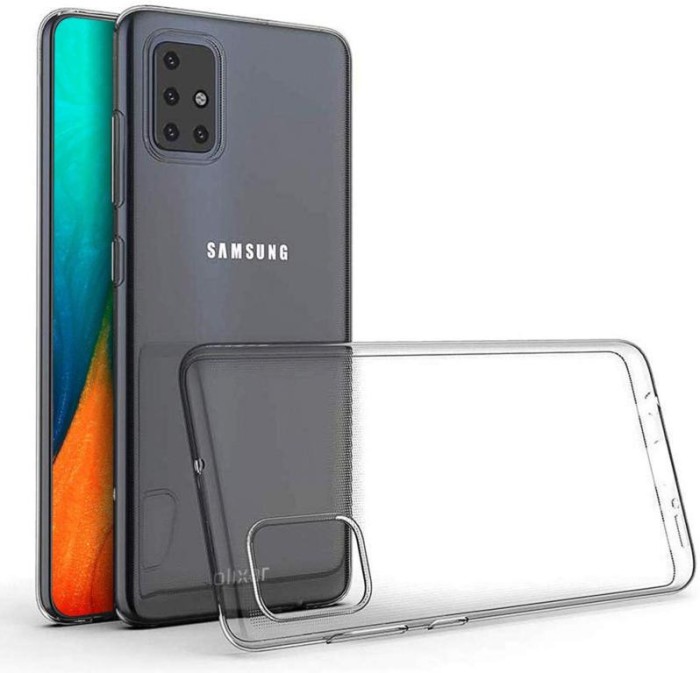 Husa Silicon Samsung A71 a715 Clear