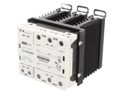 Releu Semiconductoare 3-Fazat 25A 24-660VAC foto
