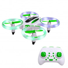 Mini drona cu telecomanda Flytec T21 2.4GHz cu lumini LED, pentru copii